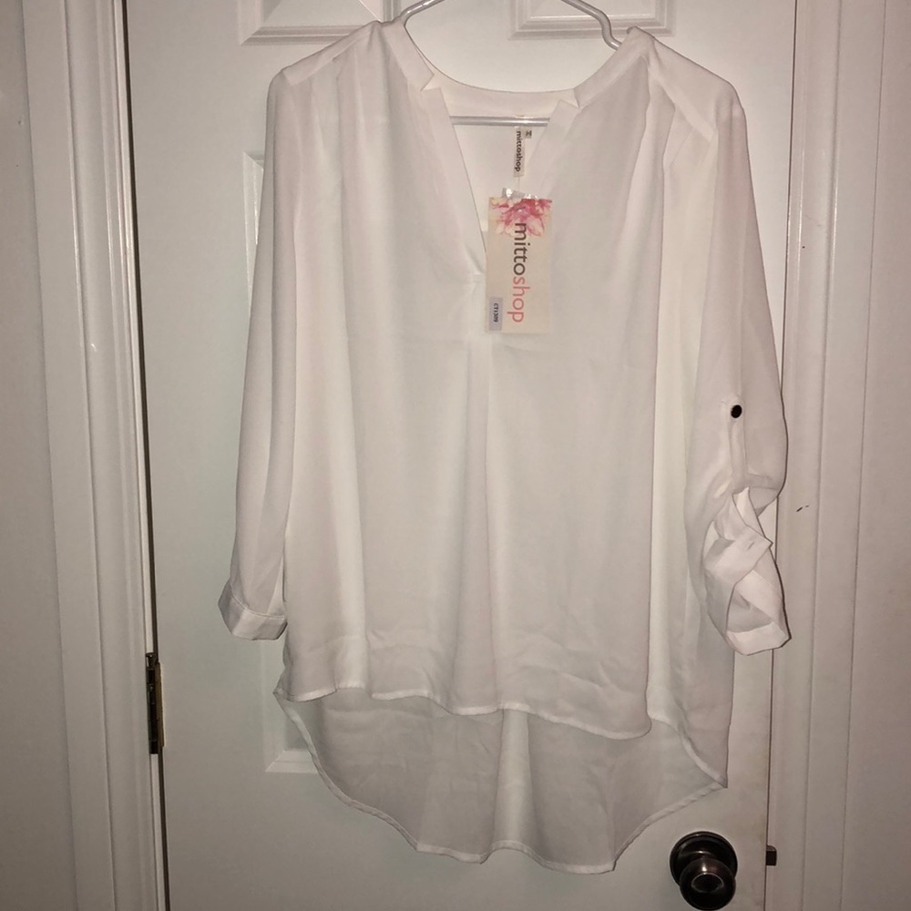white see-through shirt
